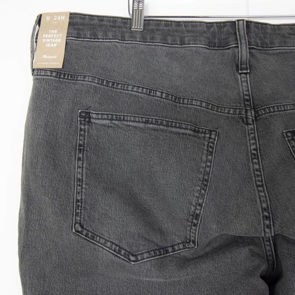 NEW Madewell‎ Plus Perfect Vintage Jean Cosner Wash: Knee-Rip, 24W - Picture 8 of 16